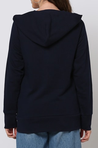 Sweater met Capuchon - Marineblauw