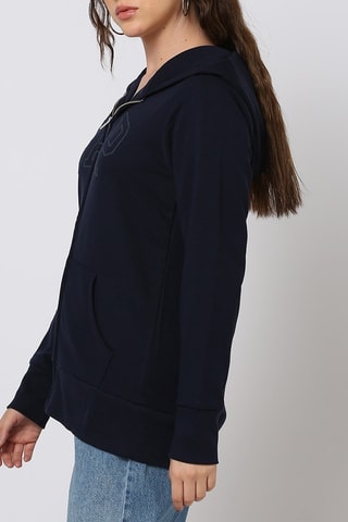 Sweater met Capuchon - Marineblauw