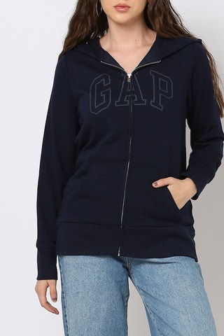 Sweater met Capuchon - Marineblauw