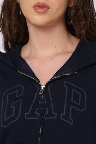 Sweater met Capuchon - Marineblauw