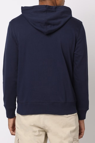 Sweater met Capuchon - Marineblauw