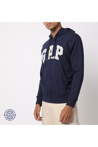 Sweater met Capuchon - Marineblauw