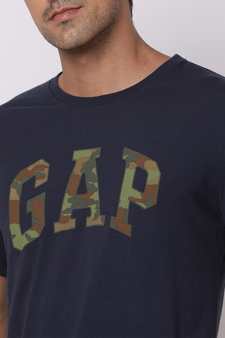 T-shirt - Marineblauw