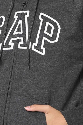 Sweater met Capuchon - Grijs