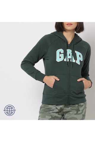 Sweater met Capuchon - Groen