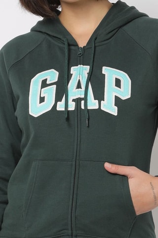 Sweater met Capuchon - Groen