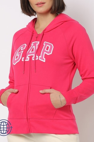 Sweater met Capuchon - Roze