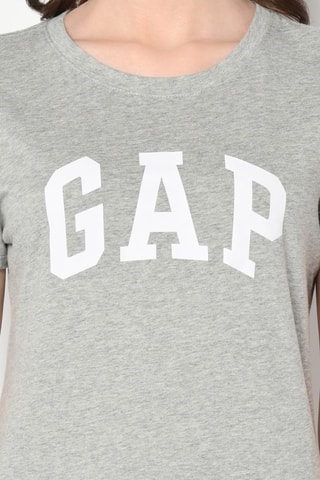 T-shirt - Gemêleerd Grijs
