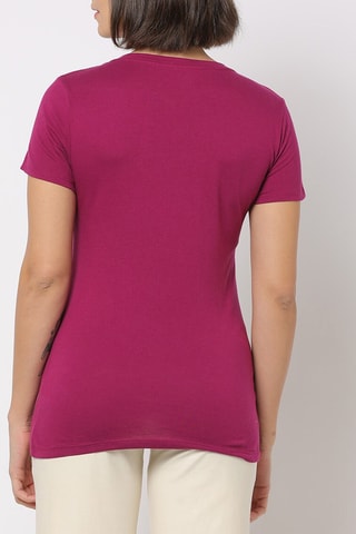 T-shirt - Paars