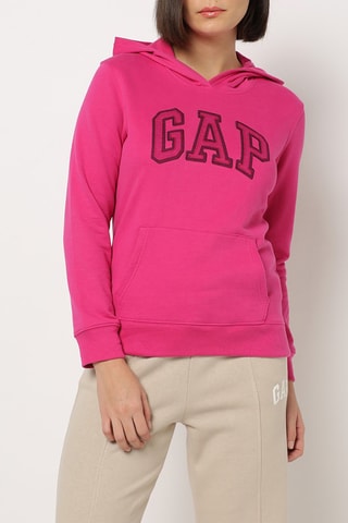 Sweater met Capuchon - Paars
