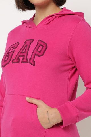 Sweater met Capuchon - Paars