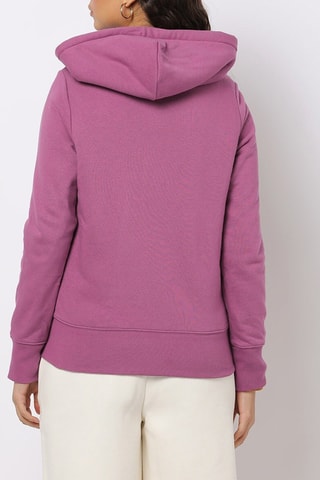 Sweater met Capuchon - Paars