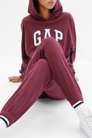 Sweater met Capuchon - Bordeauxrood