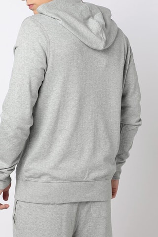 Sweater met Capuchon - Gemêleerd Grijs