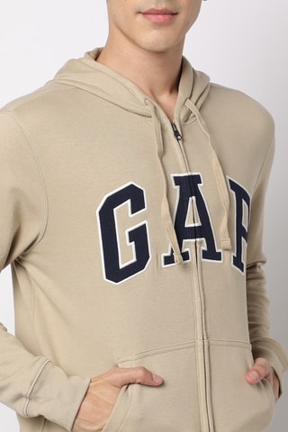 Sweater met Capuchon - Kaki