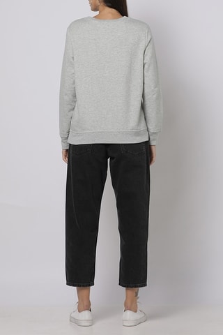 Sweater - Gemêleerd Grijs