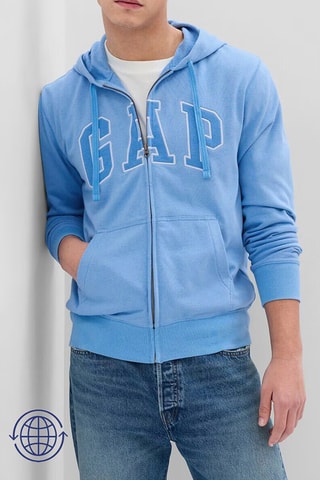 Sweater met Capuchon - Hemelsblauw