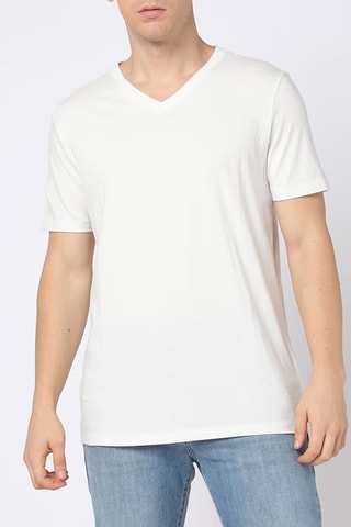 3 T-shirts - Blauw en Wit