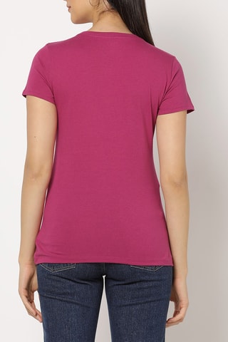 T-shirt - Frambozenrood