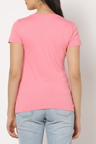 T-shirt - Koraalrood