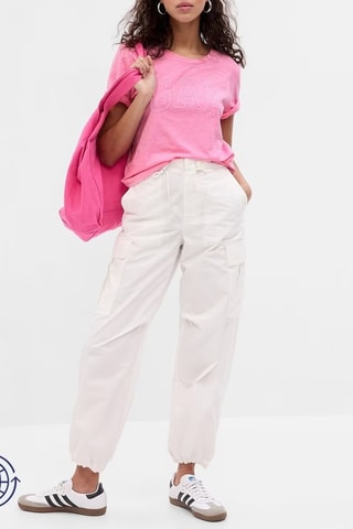 Biologisch Katoenen T-shirt - Roze