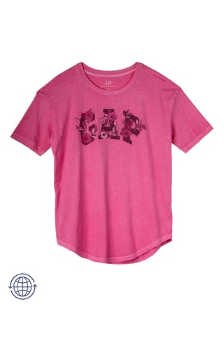 Biologisch Katoenen T-shirt - Roze
