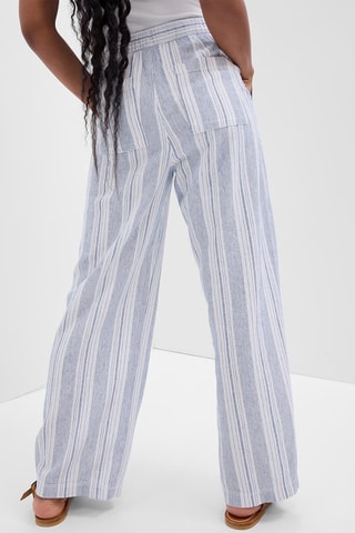 Linnen Broek - Blauwgrijs