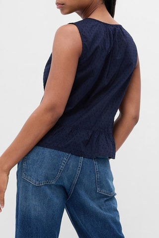 Top - Marineblauw