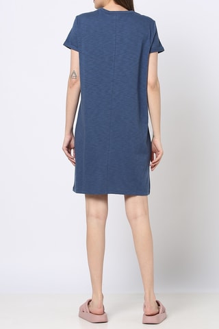 Shirtjurk - Gemêleerd Marineblauw