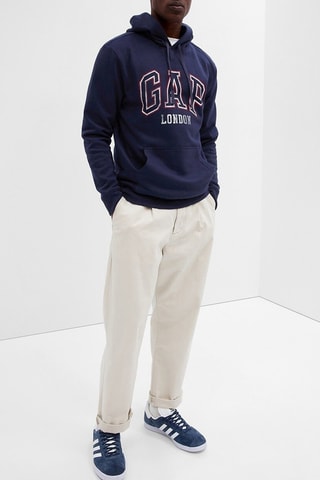 Sweat à capuche - Bleu marine