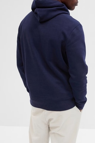 Sweat à capuche - Bleu marine