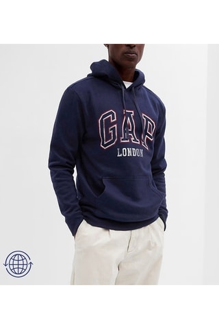 Sweat à capuche - Bleu marine