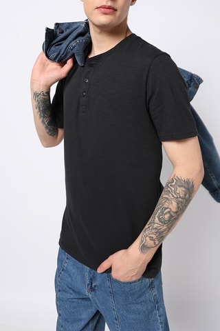 T-shirt - Zwart