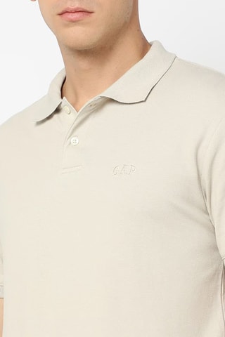 Polo - Gris clair