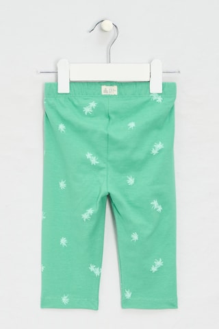 Legging en coton biologique - Vert d'eau