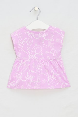 T-shirt en coton biologique - Rose