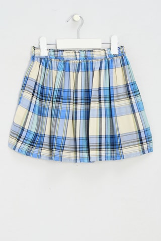 Rok - Blauw en Ecru