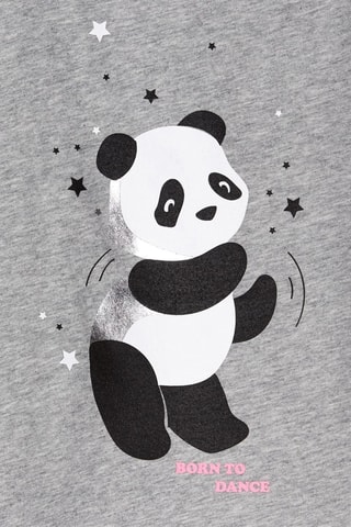 T-shirt - Gris clair chiné