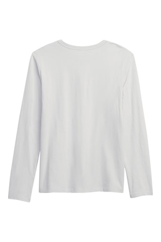Biologisch Katoenen T-shirt - Lichtgrijs