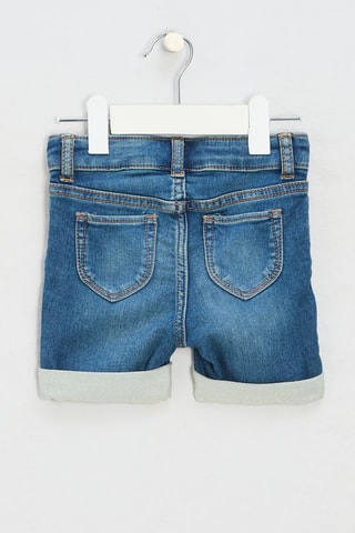 Short en jean - Bleu marine