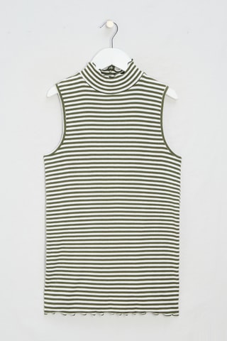 Top - Groen en Wit