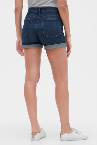 Short en jean - Bleu foncé