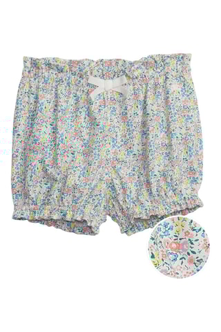 Bloomer en coton biologique - Blanc et rose