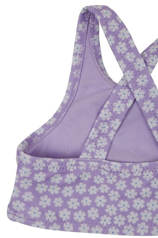Trikini - Paars en Wit