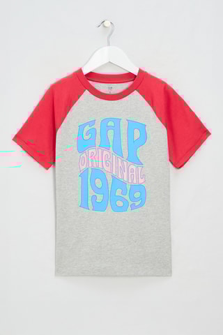 T-shirt - Gemêleerd Grijs