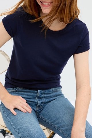 T-shirt - Marineblauw