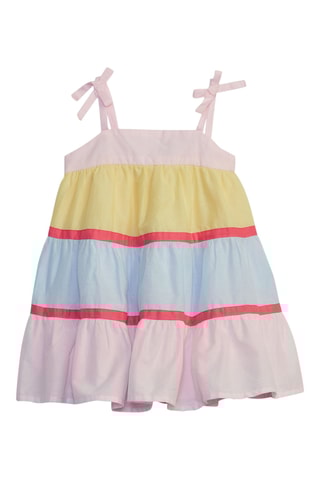 Jurk - Roze en Geel