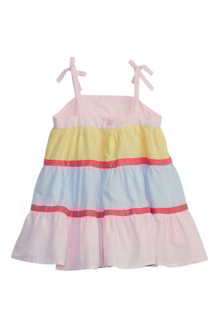 Jurk - Roze en Geel
