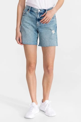 Short en jean - Ciel