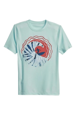 T-shirt Tie and Dye - Hemelsblauw